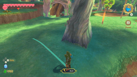 Zelda Skyward Sword HD - How to Roll Bombs