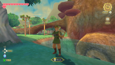 Zelda Skyward Sword HD - Equip the Goddess Harp