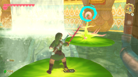 Zelda Skyward Sword HD - Flip Over Lilies