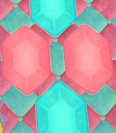 Pink and Blue Tile
