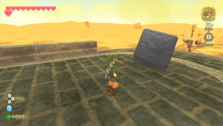 Goddess Cube Overworld Location for Heart Piece #15