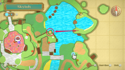 Zelda Skyward Sword HD - Head east of Skyloft