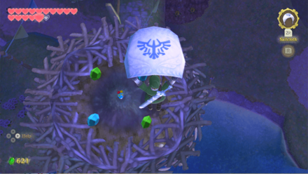 Zelda Skyward Sword HD - Jump Towards the Windmill