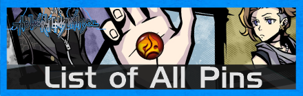 NEO TWEWY List of All Pins