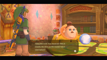 Zelda Skyward Sword HD - Return to Sparrot