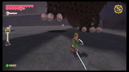 Zelda Skyward Sword HD - The imprisoned stomping around