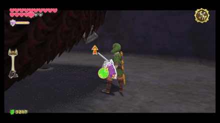 Zelda Skyward Sword HD -Hit the imprisoned