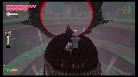 Zelda Skyward Sword HD - Hit the Pillar on The Imprisoned