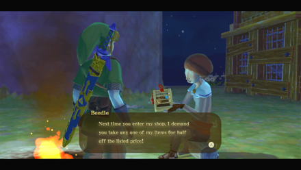 Zelda Skyward Sword HD - Beedle