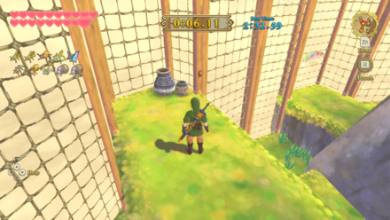 Zelda Skyward Sword HD - Bug Heaven Sand Cicada