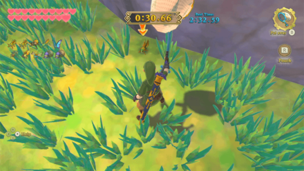 Zelda Skyward Sword HD - Bug Heaven Faron Grasshopper1