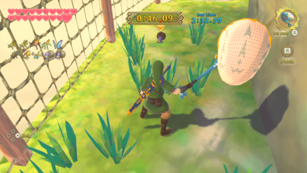 Zelda Skyward Sword HD - Bug Heaven Eldin Roller1