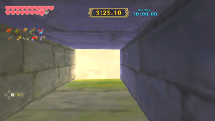Zelda Skyward Sword HD - Bug Heaven Narrow Passage on the left
