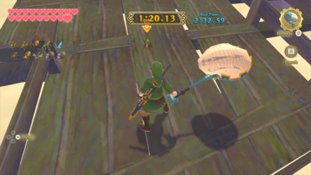 Zelda Skyward Sword HD - Bug Heaven Skyloft Mantis