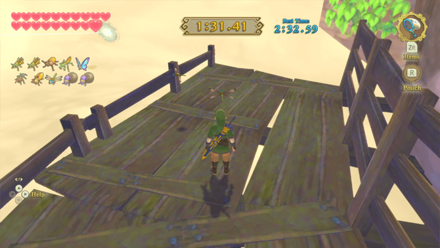 Zelda Skyward Sword HD - Bug Heaven Gerudo Dragonfly