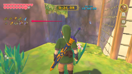 Zelda Skyward Sword HD - Bug Heaven Bug Wrangler Bugs