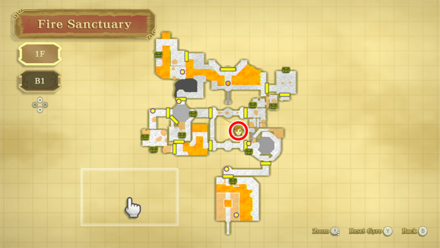 Zelda Skyward Sword - Empty Bottle #4 Map Location