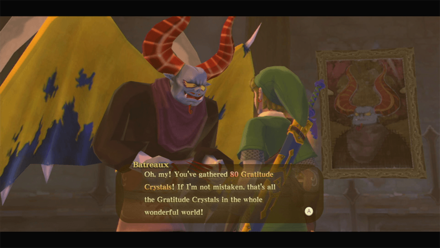 Zelda Skyward Sword - Collect all 80 Gratitude Crystals