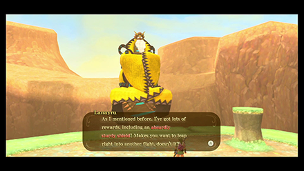 Hylian Shield - Lanayru Boss Rush - An Absurdly Sturdy Shield