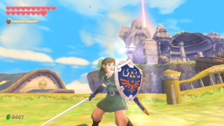 Hylian Shield - The Strongest Shield in Skyward Sword.png