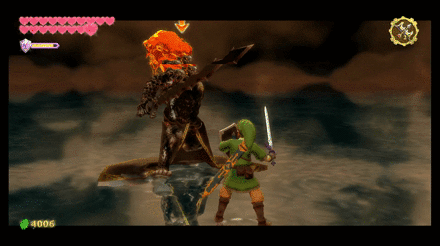 Zelda Skyward Sword - Let Demise attack first