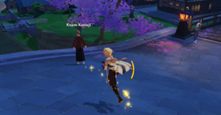 Genshin - Find Kujou Kamaji by the Bridge