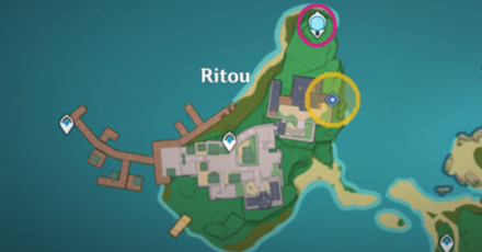 Genshin - Use the Statue of Seven to Teleport