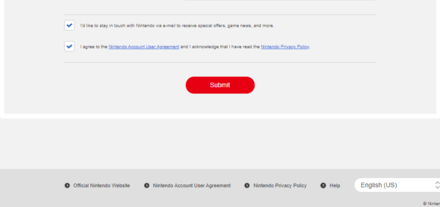 Pokemon UNITE - How to Create a New Nintendo Account - Accept and Submit
