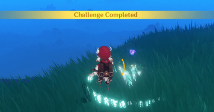Genshin - Reach the Challenge Destination