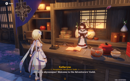 Genshin Impact - Katheryne in Inazuma