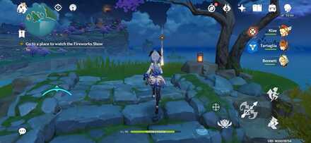 Genshin Impact - Together Under the Fireworks - Fireworks Show