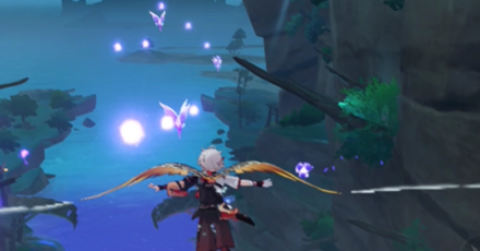 Genshin - Collect all the Electro Particles