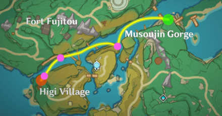 Genshin - Bolt Blitz Challenge 2 Route