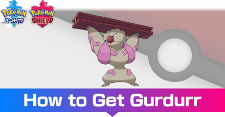 Gurdurr - Evolutions, Location, and Learnset