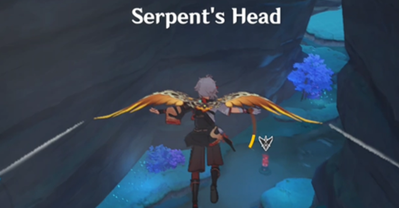 Genshin - The challenge is located inside a cave