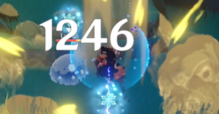 Genshin - Plunge down on the Enemies