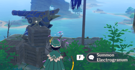 Genshin - Summon Electrogranum for Cannon 2