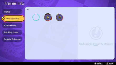 Pokemon UNITE - Portrait Frame