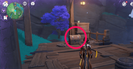 Genshin - Tatarasuna Keys - Key 3 Location