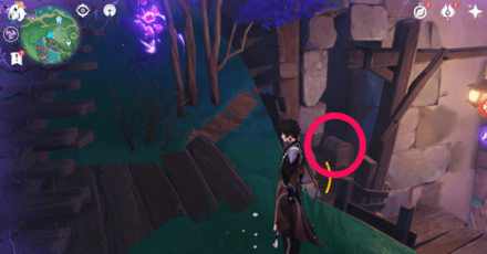 Genshin - Tatarasuna Keys - Key 1 Location