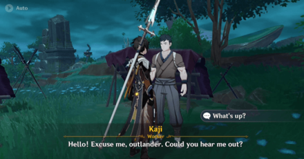 Genshin - Talk to Kaji