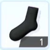 Short Socks (Black) Icon