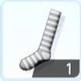 Striped Stockings (Grey)  Icon
