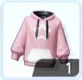 Star Hoodie (Pink) Icon