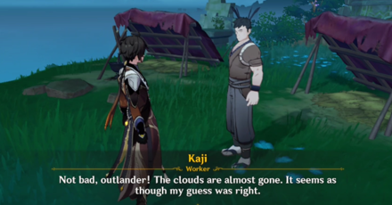 Genshin - Go Back and Talk to Kaji