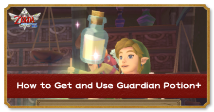 Skyward Sword HD Guardian Potion+
