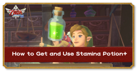 Skyward Sword HD Stamina Potion +