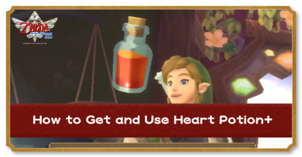 Skyward Sword Heart Potion+