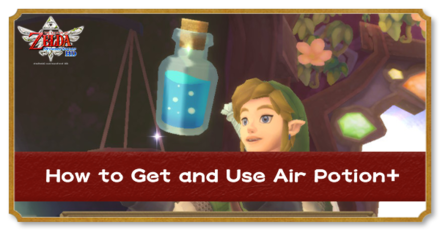 Skyward Sword HD Air Potion +