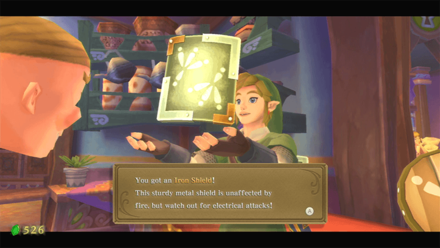 Zelda Skyward Sword HD - Iron Shield